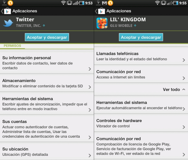 security permissions